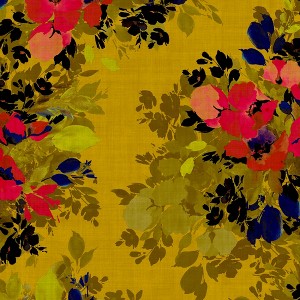Nicole Miller Botanic Ochre Peel & Stick Wallpaper - 1 of 4