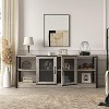 TV Stand for 65/70-Inch TVs, Industrial Media Console Table And Living Room Entertainment Center - 4 of 4