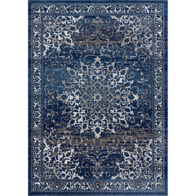 Well Woven Coverly Vintage Medallion Traditional Persian Oriental Shabby Chic Thick Soft Area Rug