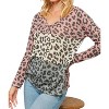 Women's LEOPARD LONG SLEEVE TOP - Haptics - 4 of 4