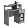 Modern Office Desk with Hutch - Techni Mobili - image 4 of 4