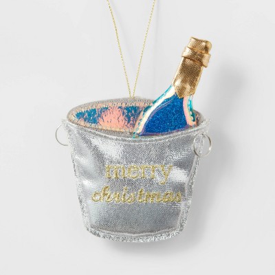 Champagne Bucket Christmas Tree Ornament - Wondershop™