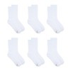 Fruit of the Loom Women's 6pk Comfort Cushion Crew Socks - 8-12 - 3 of 4