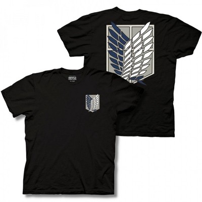 Mens Attack On Titan Survey Corps T-Shirt