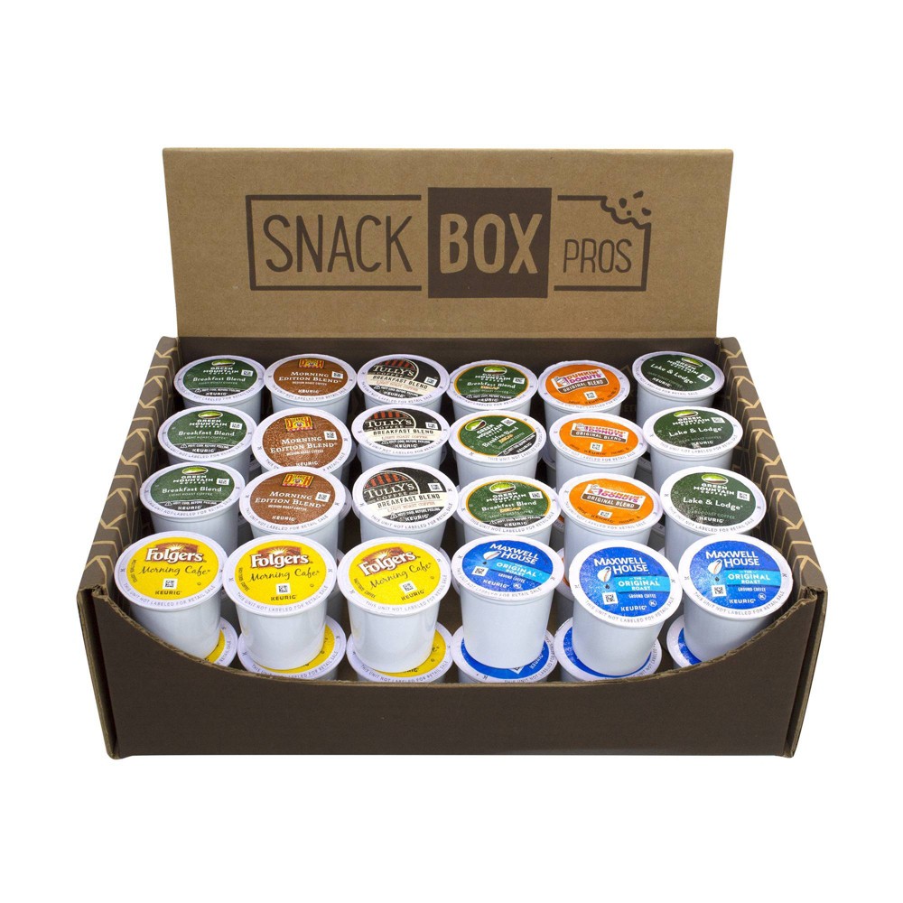 Photos - Coffee Snack Box Pros What's for Breakfast Assortment Box Medium Roast  - 4