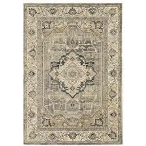 Oriental Weavers Florence 1805X Beige/ Grey Indoor Area Rug - 7'10" x 10'10" - 1 of 4