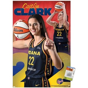 Trends International WNBA Indiana Fever - Caitlin Clark 24 Unframed Wall Poster Prints - 1 of 4