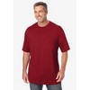 KingSize Shrink-Less Lightweight Pocket Crewneck T-Shirt - 4 of 4