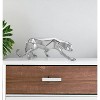HomeRoots 4" Silver Buffed Aluminum Tabletop Sculpture - 2 of 4