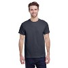 2 Pack Gildan Men's Heavy Cotton Short Sleeve Crew Neck Classic Fit T-Shirt - 2 of 4