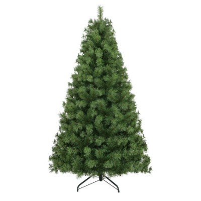 Puleo 6.5' Unlit Artificial Vermont Pine Christmas Tree