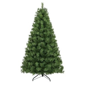 Puleo 6.5' Unlit Artificial Vermont Pine Christmas Tree - 1 of 4
