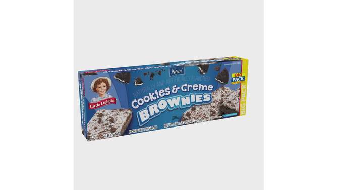 Little Debbie Big Pack Cookies &#38; Creme Brownies - 27.98oz, 2 of 5, play video