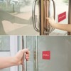 Unique Bargains Square Self-Adhesive Store Business Push Pull Door Sign 2 Pcs - 4 of 4