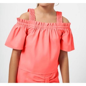 Girl's Poplin Shirt - Mayoral - 1 of 3