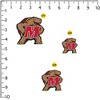 University of Maryland Primary Logo 50ct Vinyl Large Deluxe Stickers Variety Pack - 2 of 4