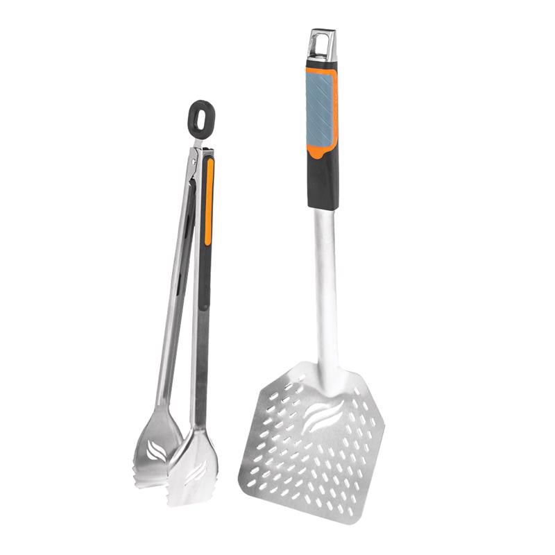 Blackstone Stainless Steel Black/Silver Grill Tool Set 2 pc, 1 of 2