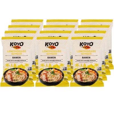 Koyo Lemongrass Ginger Ramen - Case of 12/2.1 oz
