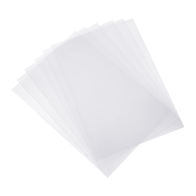 Unique Bargains Un-Punched A4 Letter Size Clear PVC Binding Cover 10 Pcs