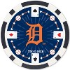 MasterPieces MLB Detroit Tigers Casino Style Poker Chip Set, 100 Pieces, Officially Licensed - 4 of 4