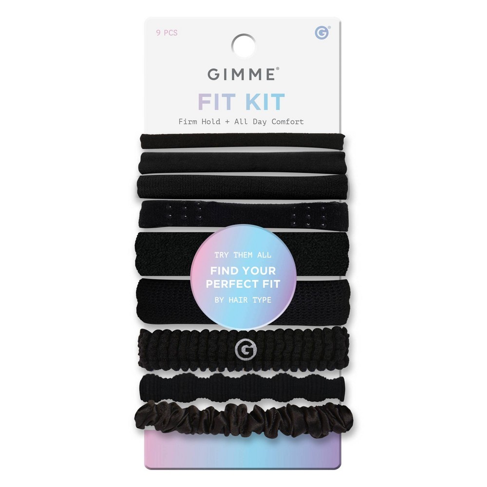 Photos - Hair Styling Product Gimme Beauty Hair Band Fit Kit - 9pk