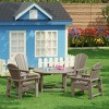 WestinTrends Malibu Kids 5-Piece HDPE Outdoor Patio Round Dining Table and Chairs Set - 2 of 4