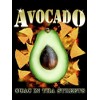 Avacado Guac In Tha Streets Men's Black T-Shirt Tee Shirt - 2 of 2