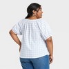 Women's Puff Short Sleeve Blouse - Universal Thread™ - 2 of 3