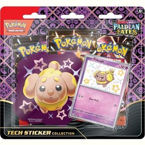 Pokemon POKEMON TCG: Scarlet and Violet: PALDEAN Fates: TECH Sticker Collection - Shiny Fidough - 1 of 1