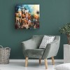 Trademark Fine Art - Ray Heere Exotic City at Sunset Canvas Art - 3 of 4