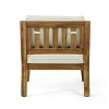 NicBex Modern Outdoor Recliner Chair, Acacia Wood Outdoor Lounge Chair with Cushions and Seat Cushions Outdoor Chairs for Patio - 3 of 4