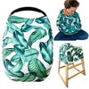 Simka Rose 6-in-1 Nursing Cover & Baby Carseat Canopy, Banana Leaf - 2 of 4