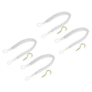 Unique Bargains Hand Woven Decorative Braided Curtain Tiebacks - 1 of 4