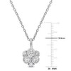 EVERLY JEWELRY | Sterling Silver 1/2 CT TW Lab Grown Diamond Fashion Pendant With Chain, 17-inch - 3 of 4