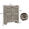 Shoe Storage Cabinet with 2 Flip Drawers, Narrow Shoe Cabinet for Entryway, Freestanding Hidden Slim Shoe Organizer Cabinet - 2 of 4