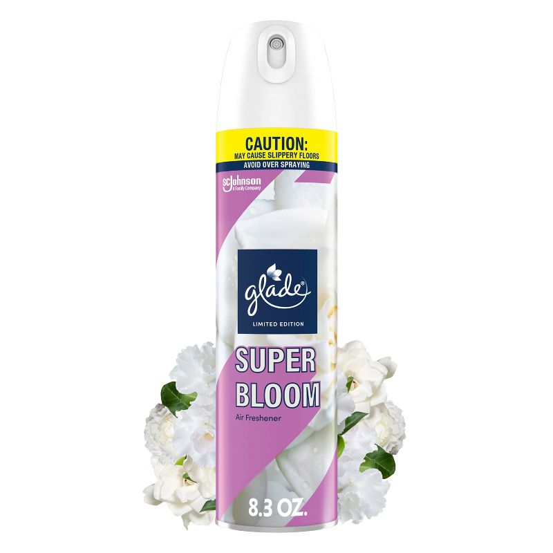 Glade Aerosol Room Spray Air Freshener - Super Bloom - 8.3oz, 1 of 13