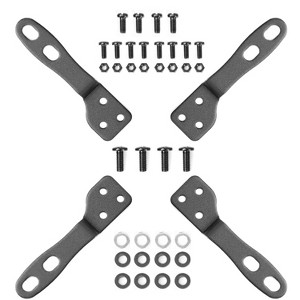 Mount-It! VESA Mount Adapter Kit | TV Wall Mount Bracket Adapter Converts | Fits Most 23 Inch to 42 Inch TVs and Monitors | Hardware Included | Black - 1 of 4