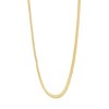 Silpada 'Right As Rain' 18K Yellow Gold-Plated Sterling Silver Herringbone Chain Necklace, 16" + 2" - 2 of 4