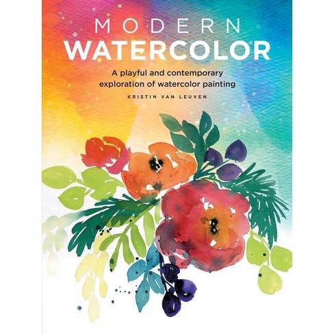 Modern Watercolor - by Kristin Van Leuven (Paperback)