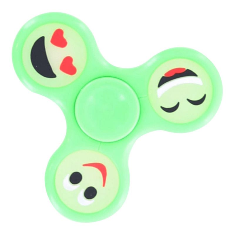 Majestic Sports And Entertainment Emoji Smile Fidget Spinner | Green, 1 of 4