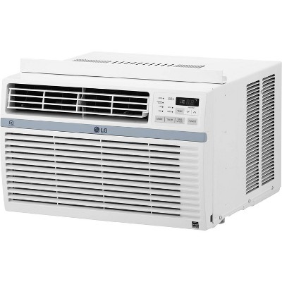 LG 12,000 BTU White Smart Window Air Conditioner with Remote