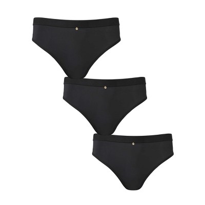 VENUS Womens Pearl By VENUS® Retro High Leg Panty 3 Pack