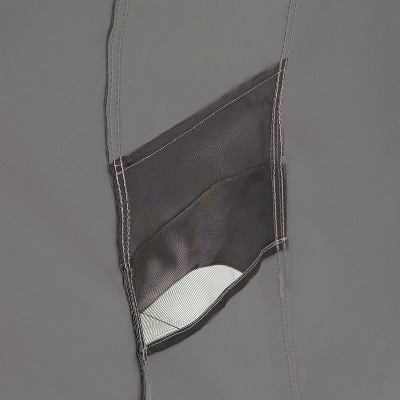 Ravenna 38" Brown Water-Resistant Patio Lounge Chair Cover