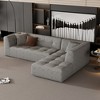 NicBex Upholstered Modular Sectional Sofa Modern Chenille Fabric Comfy L-Shaped Sofa Couch Convertible Minimalist Sofa for Living Room - 4 of 4