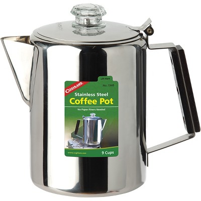 Coghlan's 9-cup Stainless Steel Coffee Pot : Target