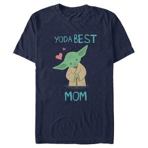 Men's Star Wars Mother's Day Best Mom Yoda T-Shirt - 1 of 4