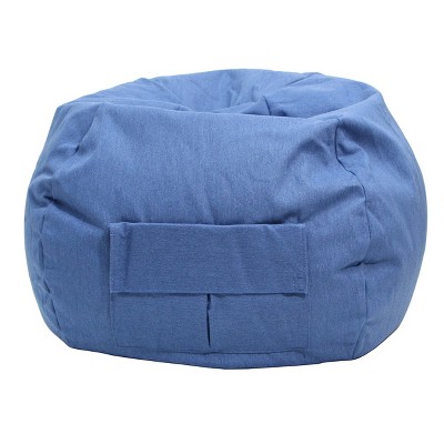 cocoon bean bag chair with pocket