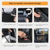 Coucheta Dog Car Seat - Portable, Foldable & Waterproof Pet Travel Bag, Removable Backseat Hammock with Breathable Mesh for Cars, SUVs - 4 of 4