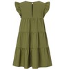 Coolmee Women Summer Mini Dress Casual Ruffle Sleeve Babydoll Dress Beach Loose Flowy Short Sundress - 3 of 4
