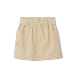 Lands' End Kids Corduroy Skirt with Heart Pockets - 1 of 3